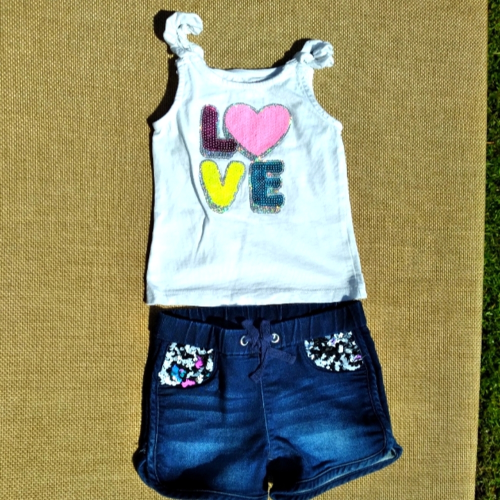 Summer 4T shorts/tank